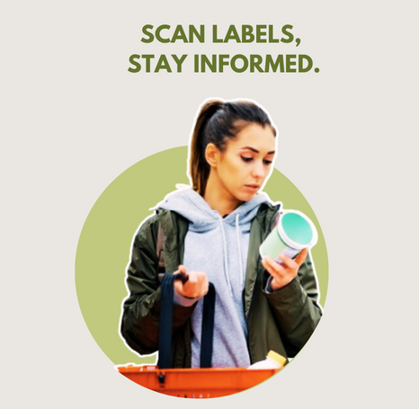SCAN LABELS, STAY INFORMED