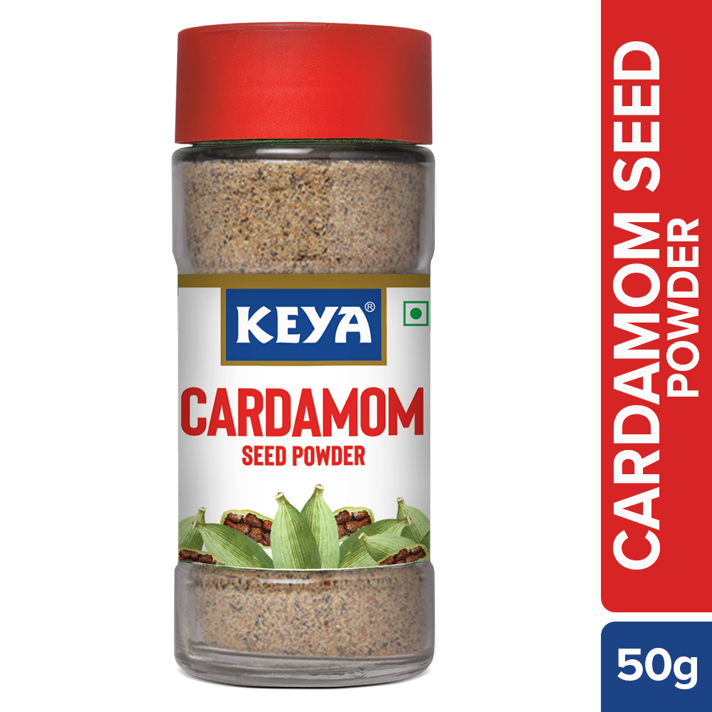 Keya Exotic Spices Combo, Nutmeg Powder 65gm, Cardamom Seed Powder 50gm, Cinnamon Powder 45g | 100% Pure & Natural | Packed with Zero Preservatives or Additives | Indian Spices Aroma & Flavour | Pack of 3