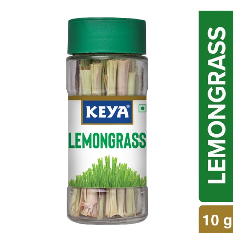 Keya Lemongrass | Seasoning for Meats, Soups, Sauces, and Vegetables | Rich in Antioxidants & Supports Digestion | No Artificial Flavours or Colours | 10g