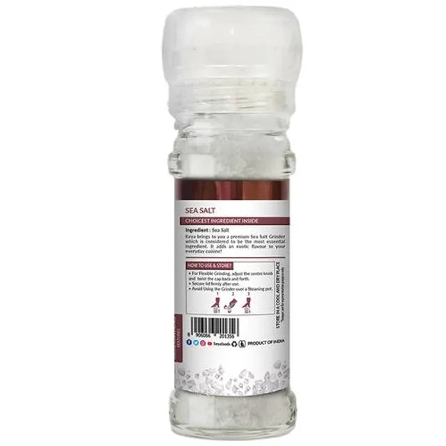 Keya Sea Salt Grinder, 100g