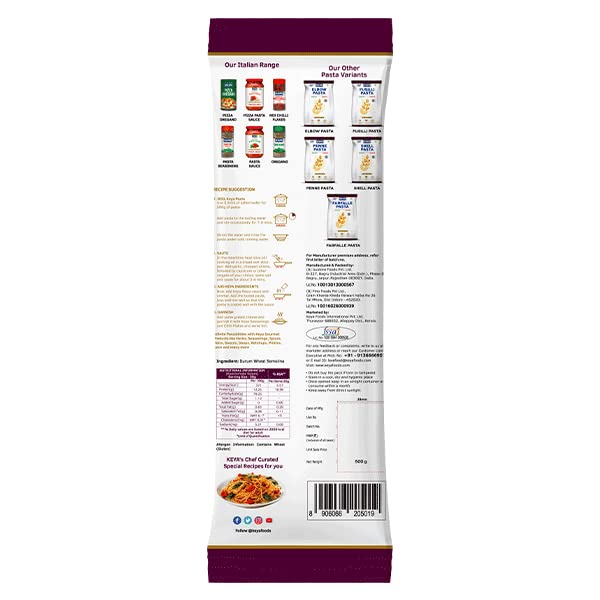 Keya Spaghetti Pasta 500g
