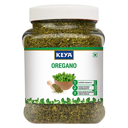 Keya Oregano Herb 200g | Premium Dried Oregano for Authentic Flavor | Ideal for Cooking, Seasoning, and Garnishing | Perfect for Italian, Mediterranean, and Mexican Dishes | 200g