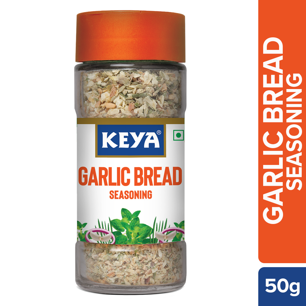 Keya Seasoning Combo| Keya Garlic Bread Seasoning 50g, Keya Pasta Seasoning 45g, Keya Pizza Seasoning 45| Pack of 3