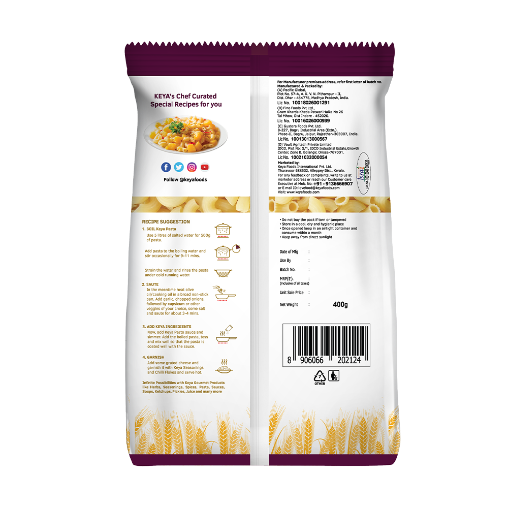 Keya Pasta Combo