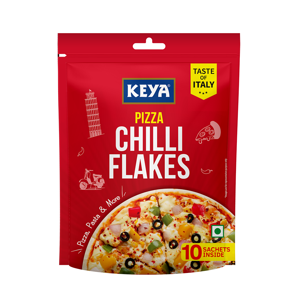 Keya Spice Mix Multipacks | Pizza Oregano 40g, Piri Piri 40g, Pizza Chilli Flakes 20g, Pack of 3