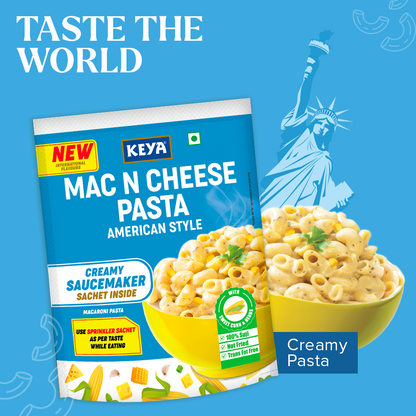 Keya Mac&Cheese & Masala Instant Pasta Combo