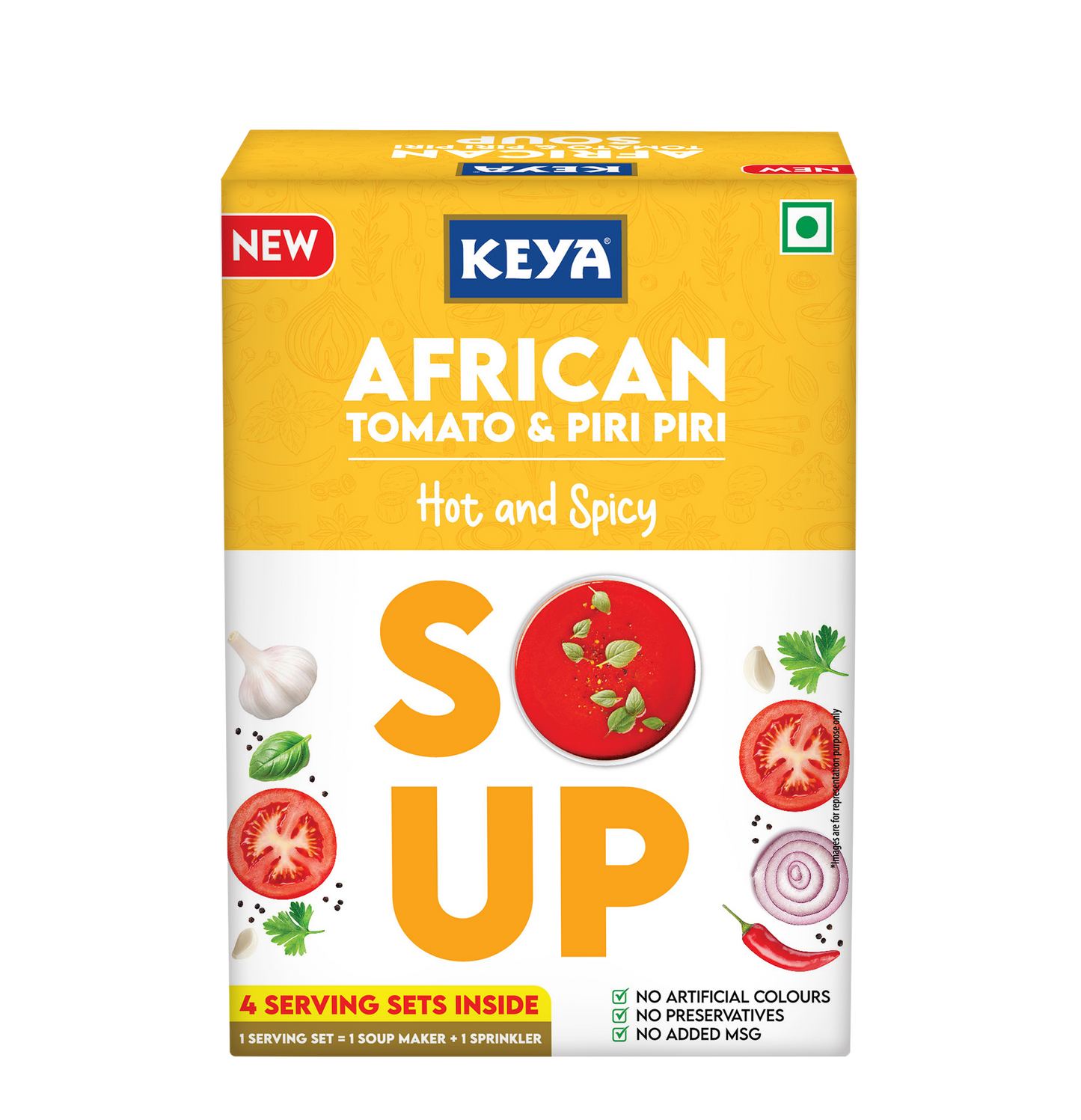 Keya Soup Combo | Instant Mix | Pack of 4