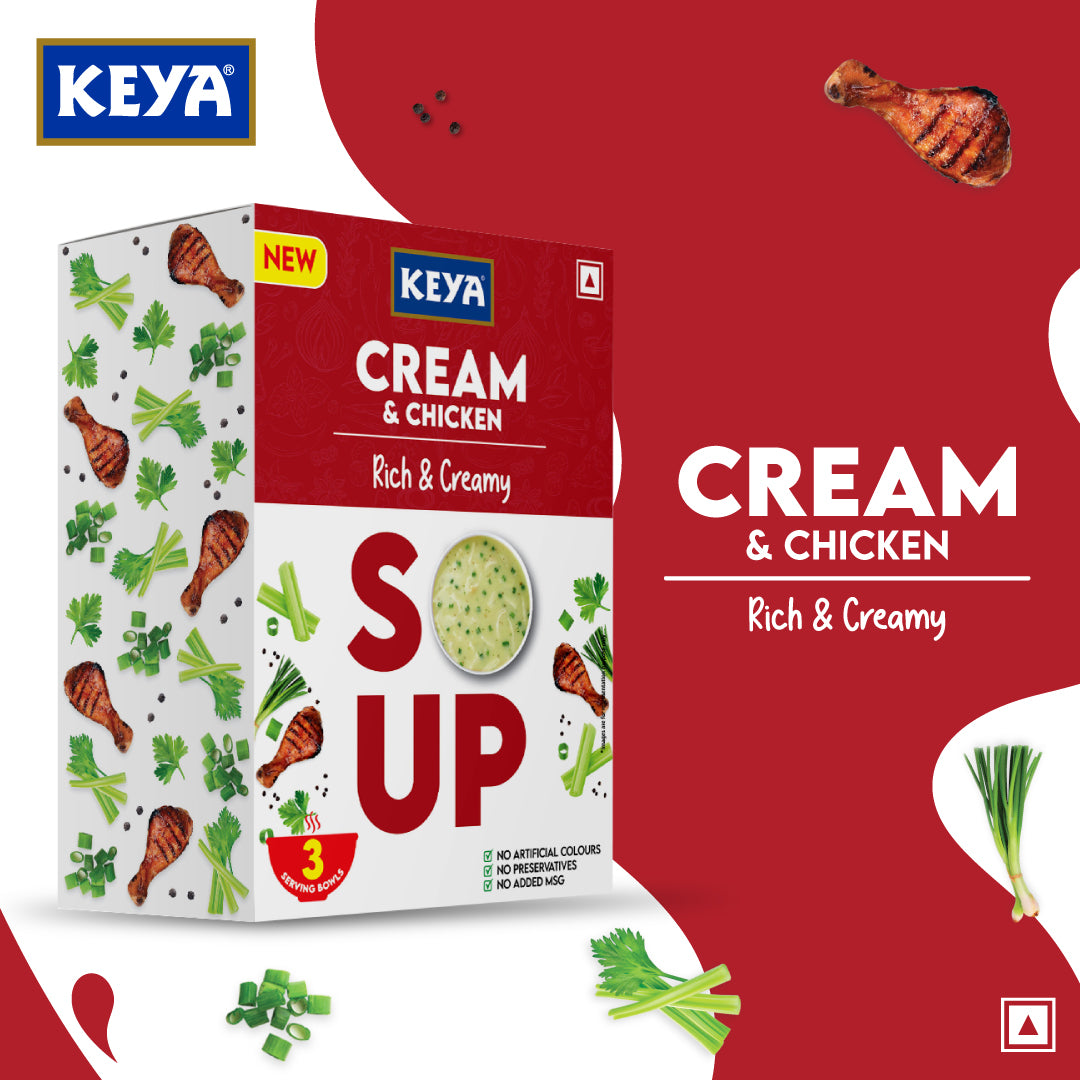 Keya Cream and Chicken Soup 36g