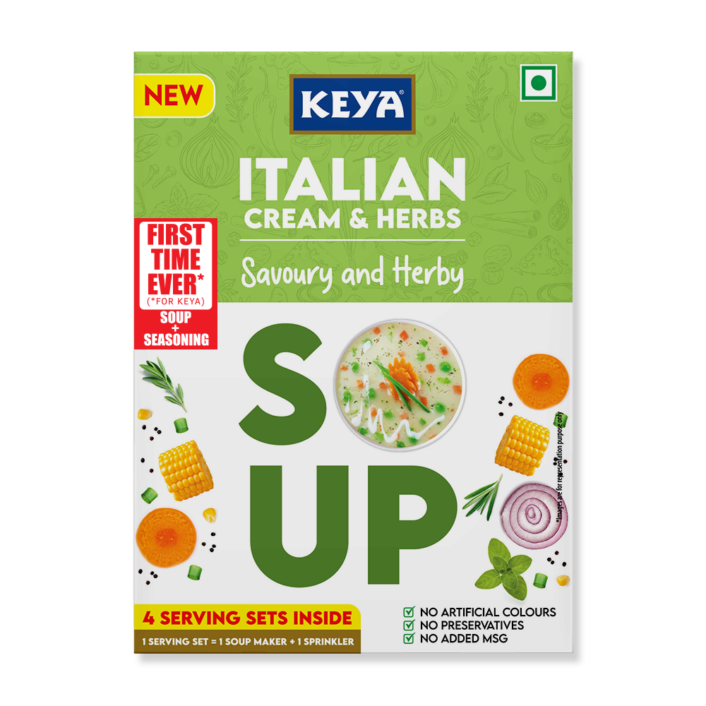 Keya Italian Soup | Cream & Herbs 44g