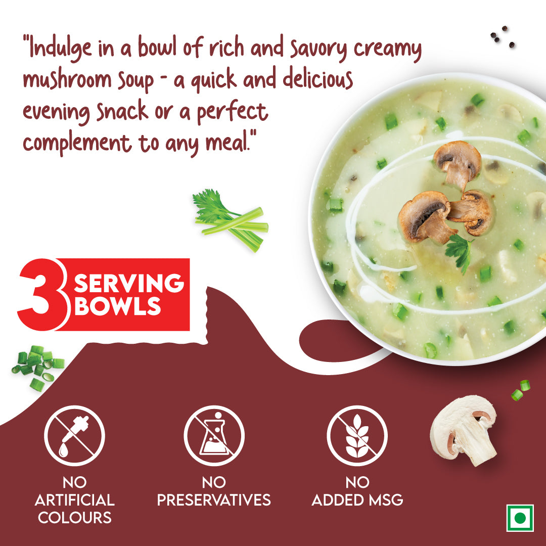 Keya Cream and Mushroom Soup 33g