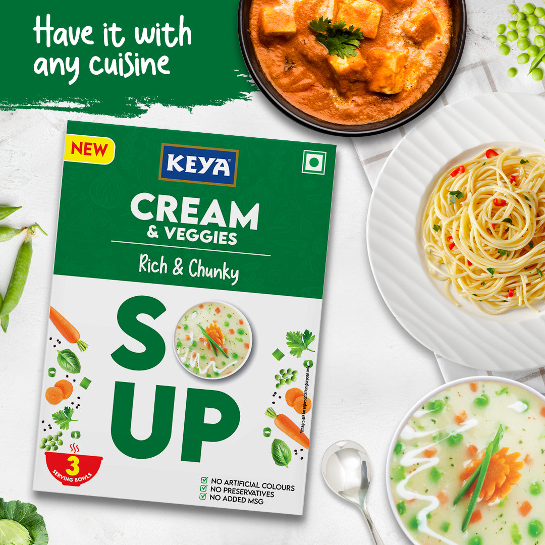 Keya Cream and Veggies Soup 39g
