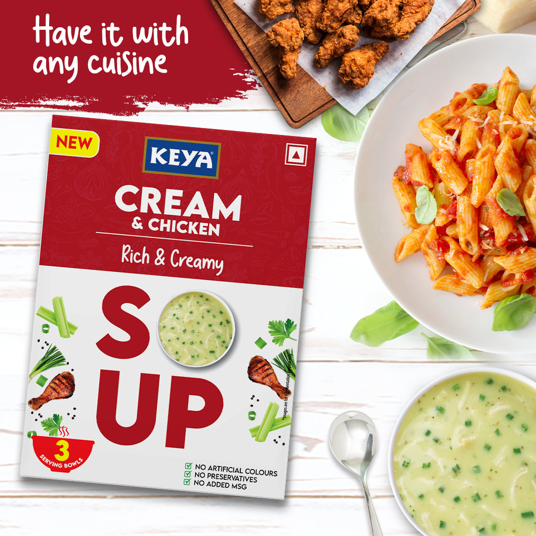 Keya Cream and Chicken Soup 36g