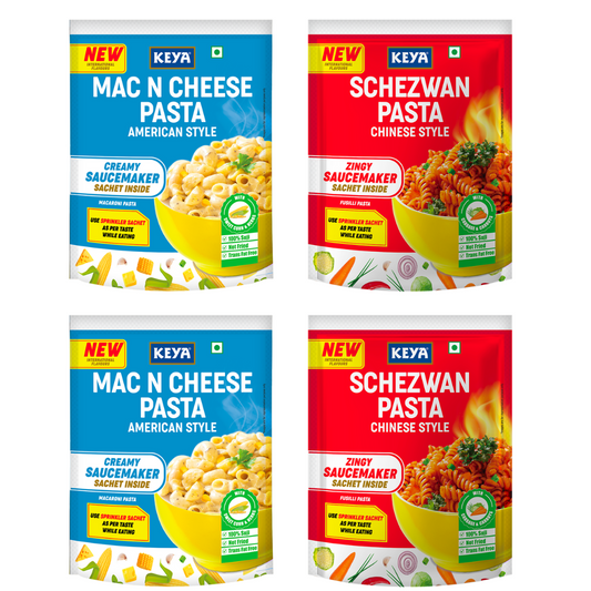 Schezwan & Mac&Cheese Instant Pasta Combo