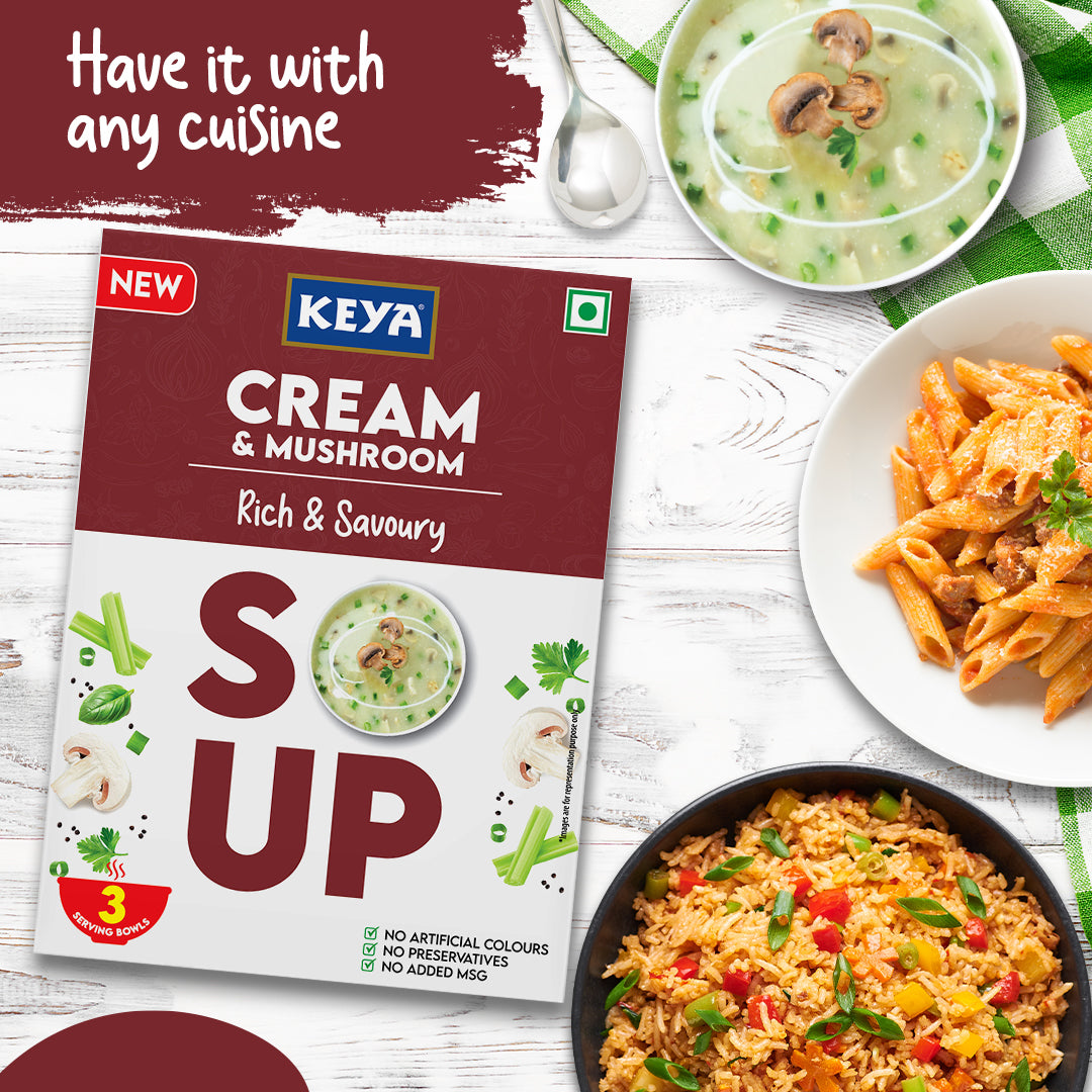 Keya Cream and Mushroom Soup 33g