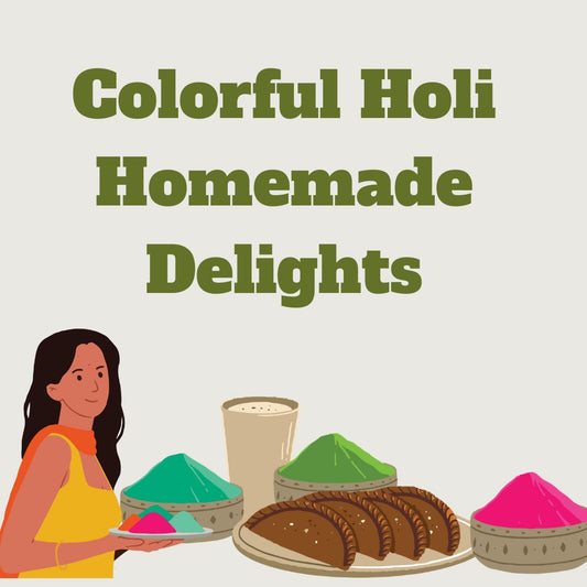 Colorful Holi Homemade Delights