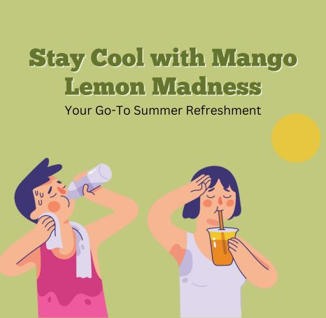 Stay Cool with Mango Lemon Madness: Your Go-To Summer Refreshment