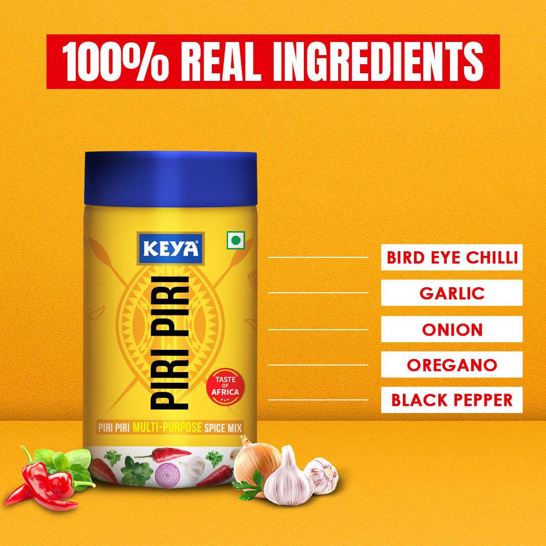 Keya Piri Piri | Peri Peri | Exotic Spice Mix | Multi-purpose Seasoning ...