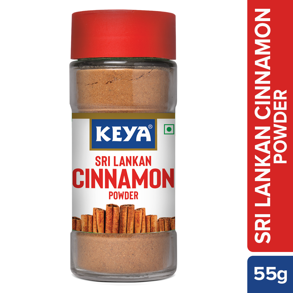 Keya Exotic Spices Combo | Cardamom Seed Powder 50gm | Cinnamon Powder 50g |Nutmeg Powder 65g | Pack of 3