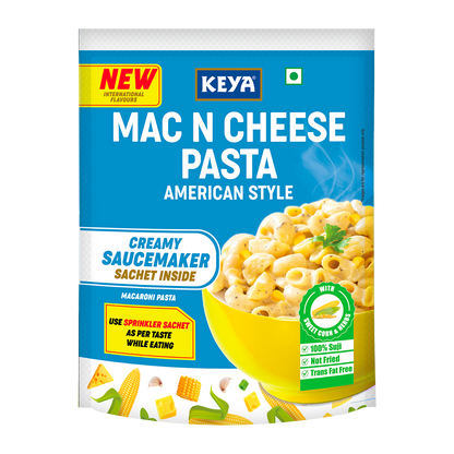 Keya MacNCheese Instant Pasta American Style 68g, Pack of 2
