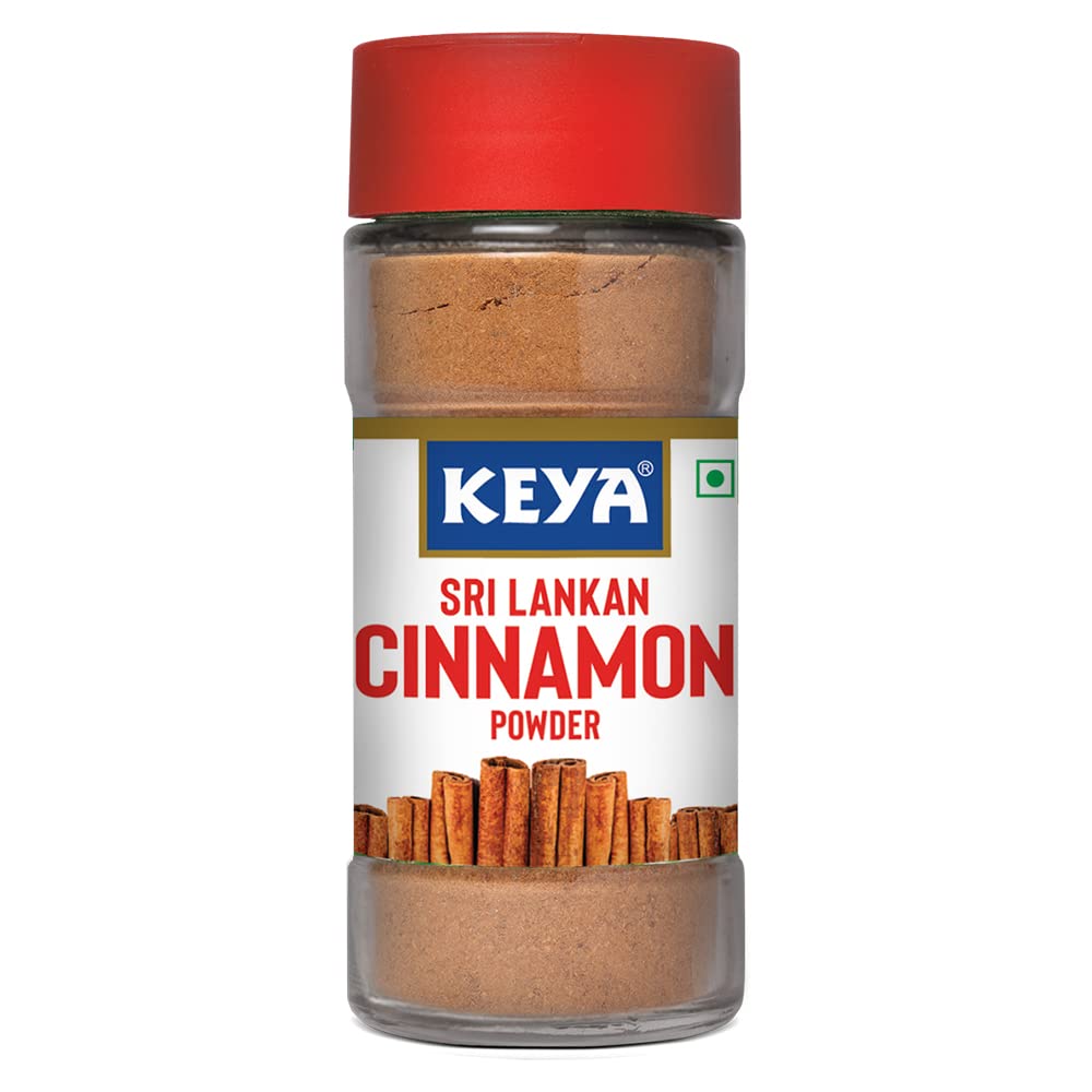 Keya Indian Cinnamon Powder 50g | Keya Srilankan Cinnamon Powder 50g | Pack of 2