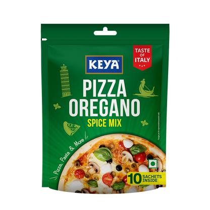 Keya Spice Mix Multipacks | Pizza Oregano 40g, Piri Piri 40g, Pizza Chilli Flakes 20g, Pack of 3