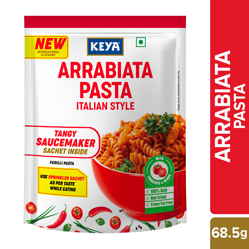Keya Arrabiata Instant Pasta Italian Style 68.5g