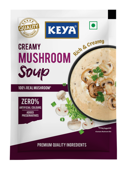 Keya Creamy Mushroom Soup Four Serves 44g 