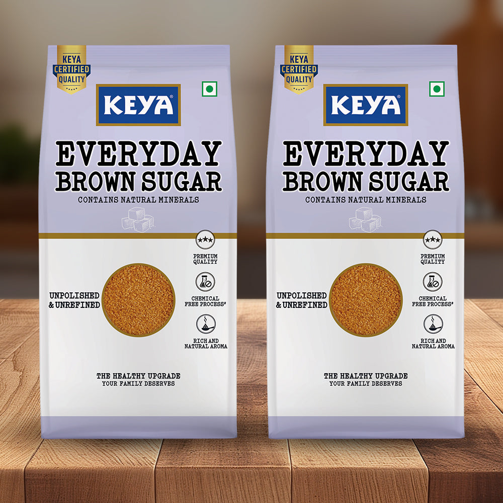 Keya Everyday Brown Sugar 500g | Pack of 2