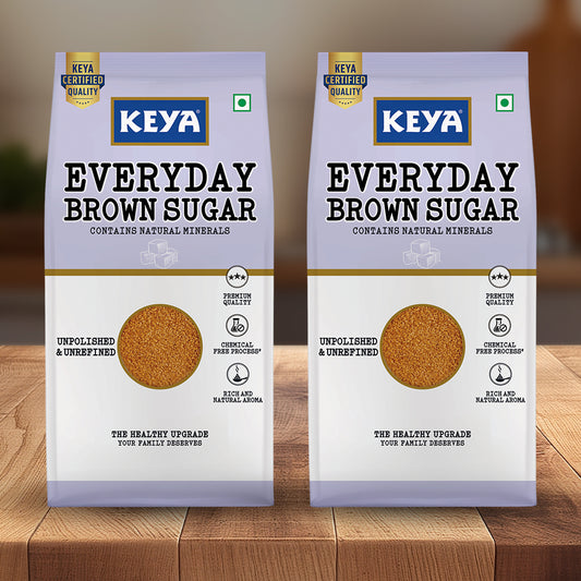Keya Everyday Brown Sugar 500g | Pack of 2
