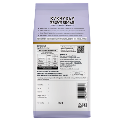 Keya Everyday Brown Sugar 500g | Pack of 2