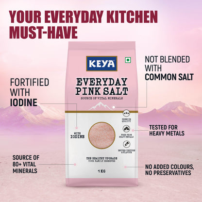 Keya Everyday Pink Salt 1kg