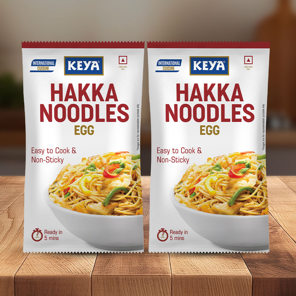 Keya Egg Hakka Noodle, 150 gm, Pack of 2