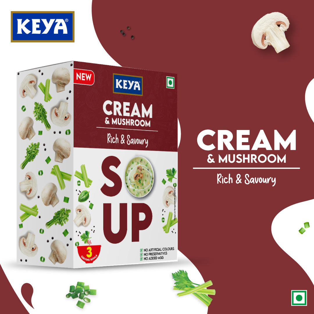 Keya Cream and Mushroom Soup 33g