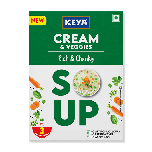 Keya Cream and Veggies Soup 39g