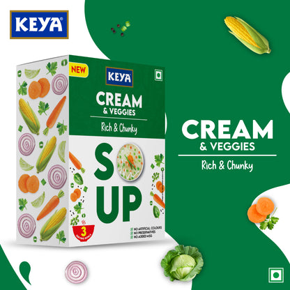 Keya Cream and Veggies Soup 39g