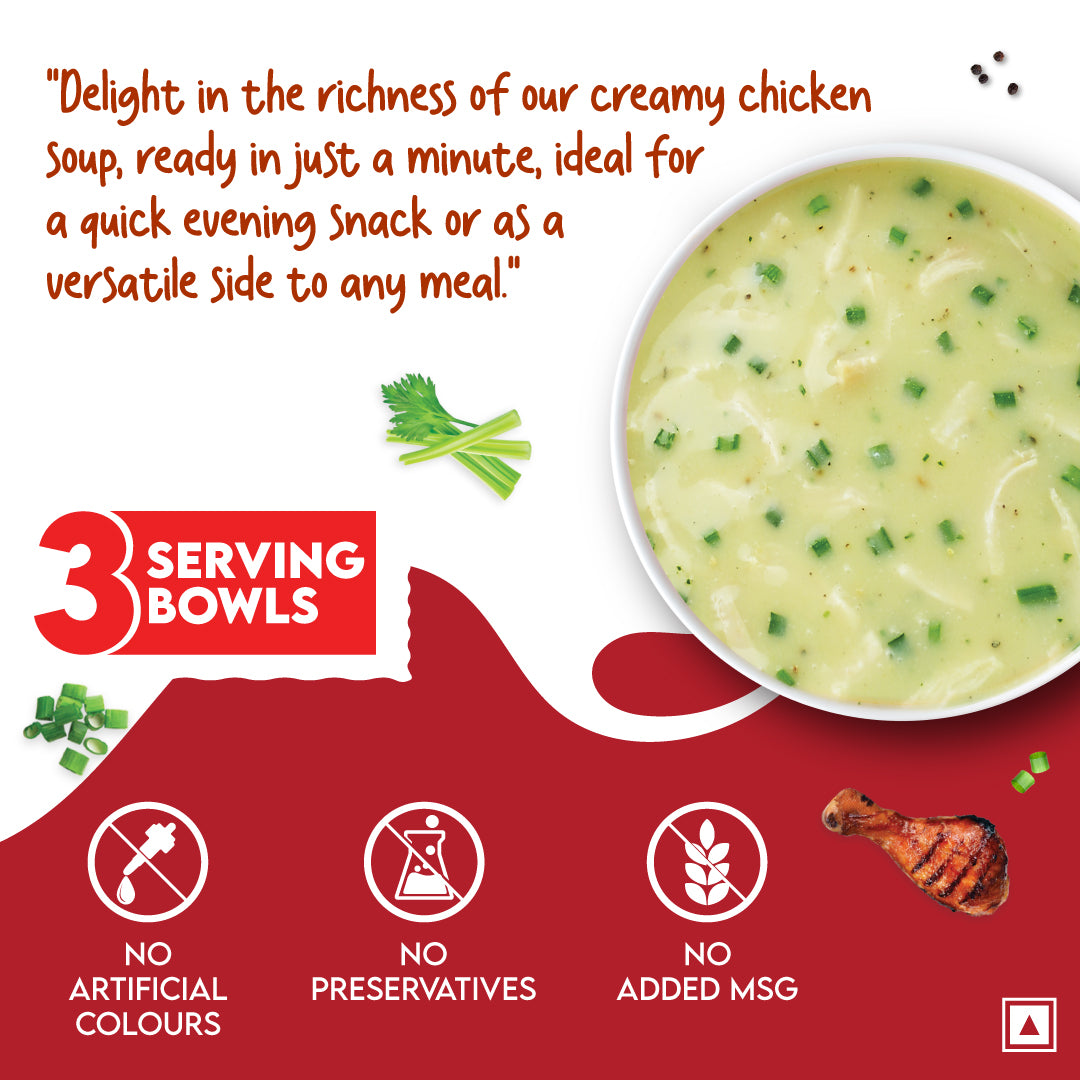 Keya Cream and Chicken Soup 36g