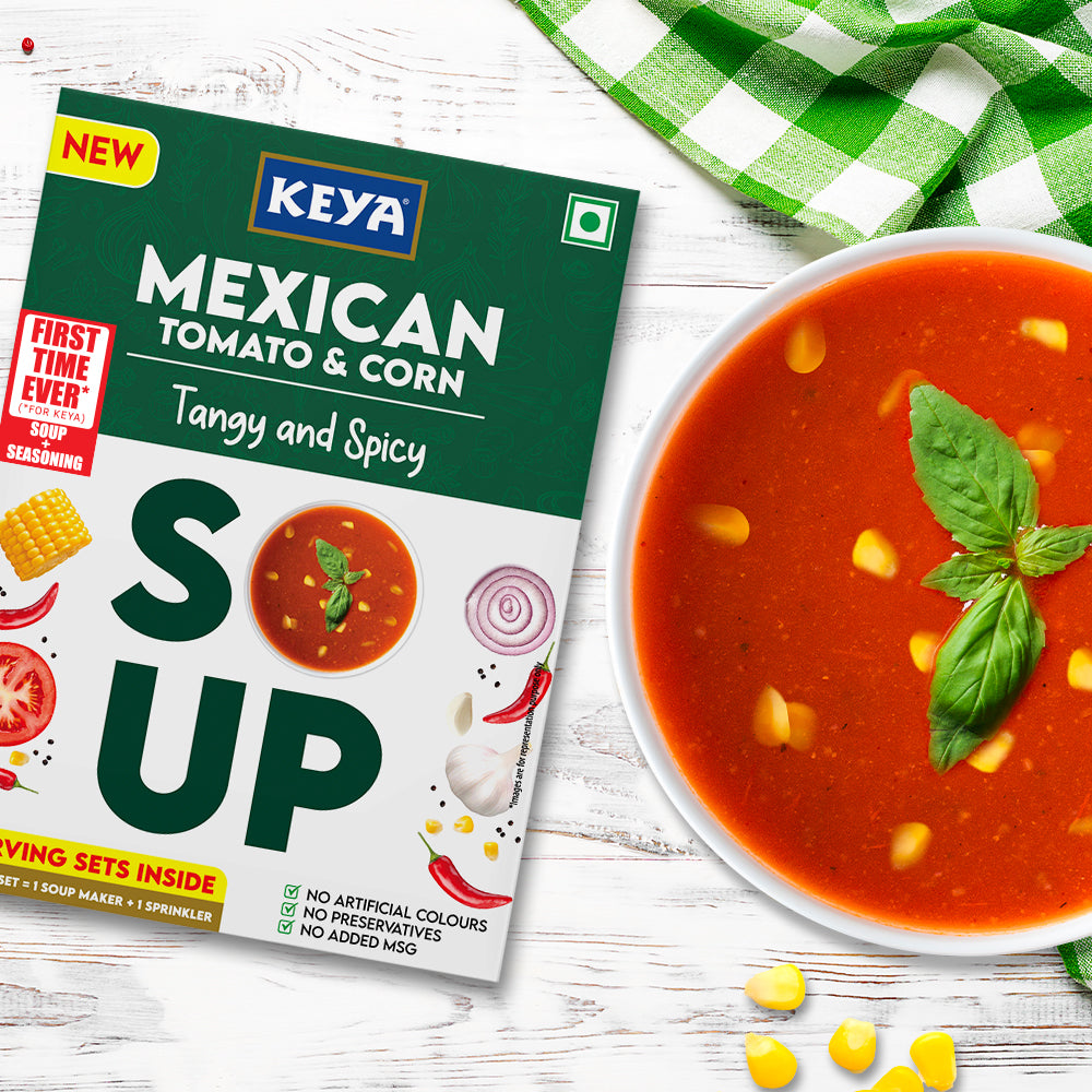 Keya Mexican Soup | Tomato&Corn 52g