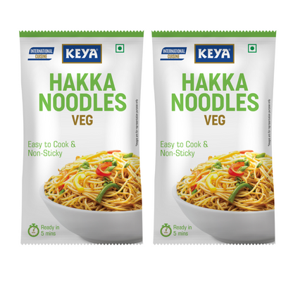 Keya Hakka Noodle Veg, 150 gm, Pack of 2