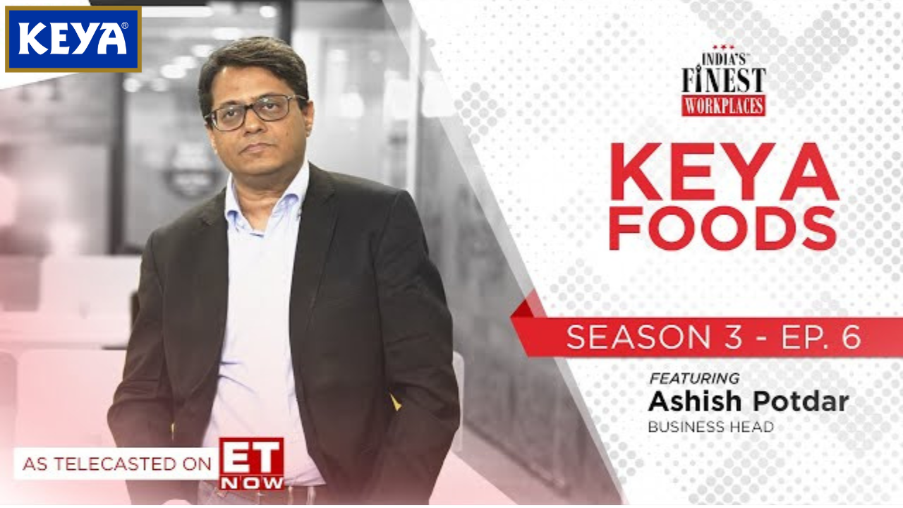 Load video: Keya Foods was featured in India&#39;s Finest Workplace on ET Now.