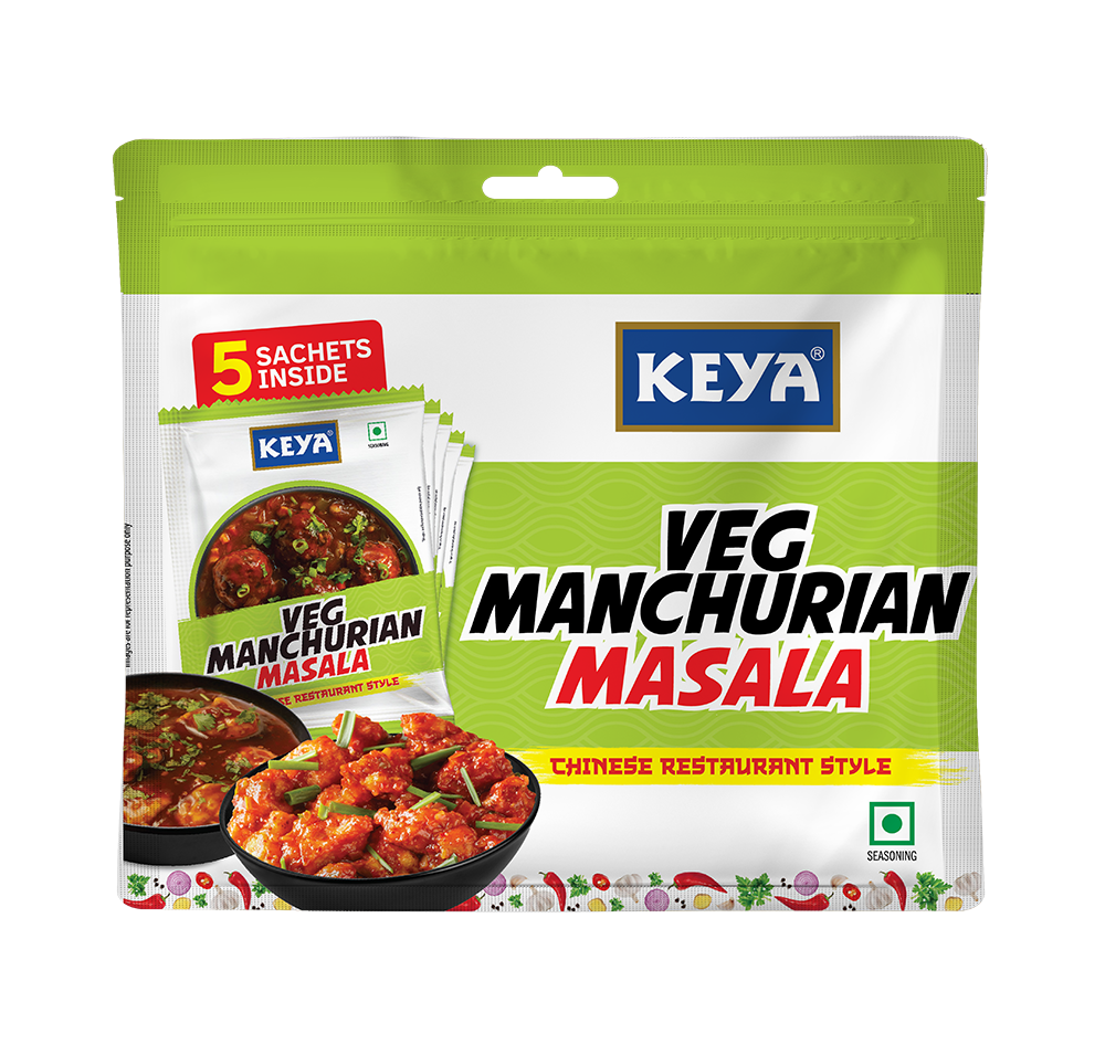 Veg Manchurian Masala 100g Multipack | 5 sachets inside of 20g | Each sachet 20g